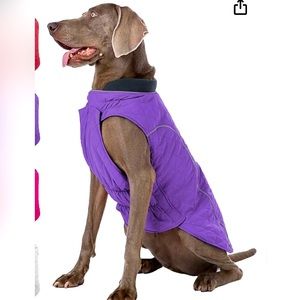 COPY - Migohi Reflective Fleece Lined  Dog Coat